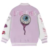  Rosie Love Eyes Stegaro Varsity Jacket