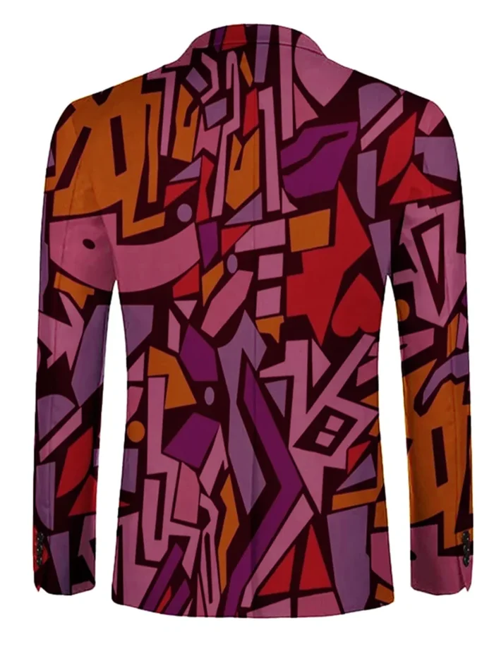 Stegaro Abstract Edge Blazer Stegaro Abstract Edge Blazer