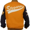 Stegaro Base Ball Yellow And Black Varsity Jacket Stegaro Base Ball Yellow And Black Varsity Jacket