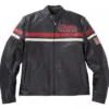  Stegaro Black Motorcycle Leather Jacket