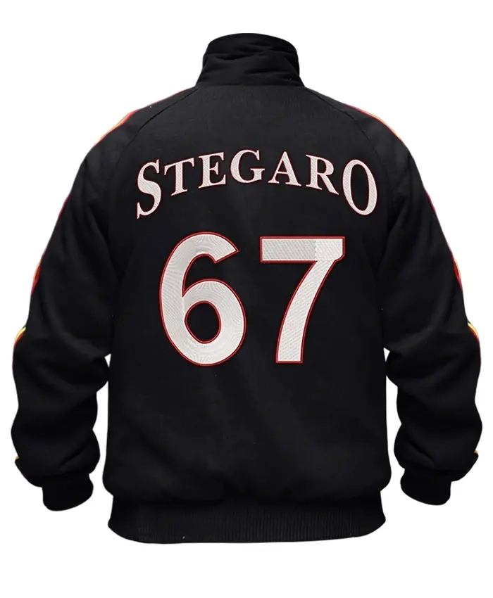 Stegaro Black Track Jacket Stegaro Black Track Jacket