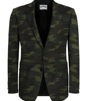  Stegaro Camo Fasion Blazer