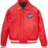 Stegaro Fizz Club Red Real Leather Jacket Stegaro Fizz Club Red Real Leather Jacket