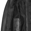 Marsha Women's Leather Black Car Coat product image
