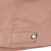 Dodge Women Light Pink Biker Style Leather Jacket product image