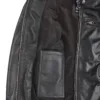 Dodge Women's Rub Off Brown Vintage Leather Jacket product image