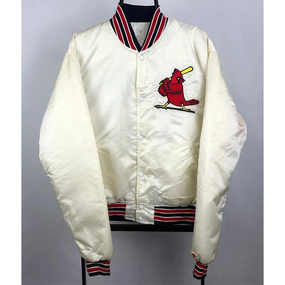 90s Arizona Cardinals White Jacket 90s Arizona Cardinals White Jacket product image