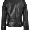 Amber Womens Asymmetrical Black Biker Style Leather Jacket Amber Womens Asymmetrical Black Biker Style Leather Jacket product image