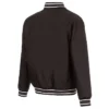 Anaheim Ducks Front Hit Poly Twill Black Jacket product image