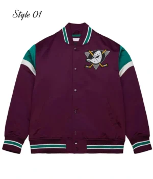 Anaheim Ducks Heavyweight Satin Jacket product image