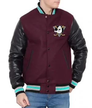 Anaheim Ducks Mighty Varsity Jacket product image