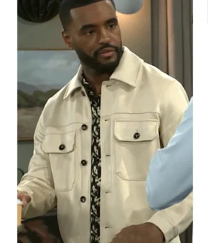 Andre Richardson Beyond the Gates Off-White Suede Jacket product image