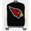 Arizona Cardinals Black and White Varsity Jacket Arizona Cardinals Black and White Varsity Jacket product image