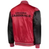 Arizona Cardinals Enforcer Satin Red-Black Jacket product image