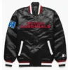 Arizona Cardinals Exclusive Black Satin Jacket product image