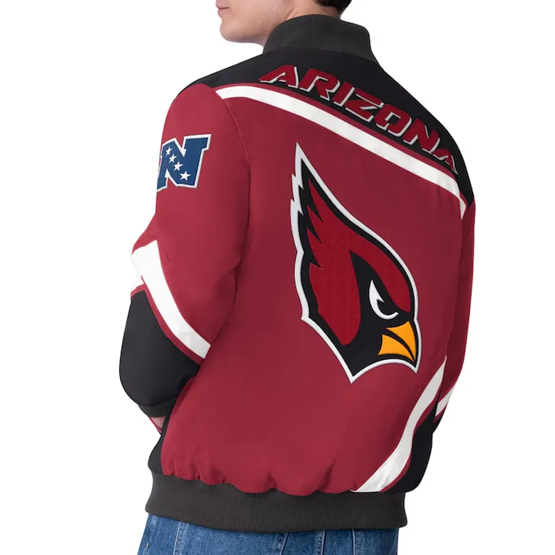 Arizona Cardinals Maximum Racing Cardinal Jacket Arizona Cardinals Maximum Racing Cardinal Jacket product image