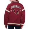 Arizona Cardinals Tournament Cardinal Varsity Jacket Arizona Cardinals Tournament Cardinal Varsity Jacket product image