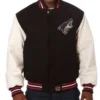 Arizona Coyotes Black and White Varsity Jacket product image