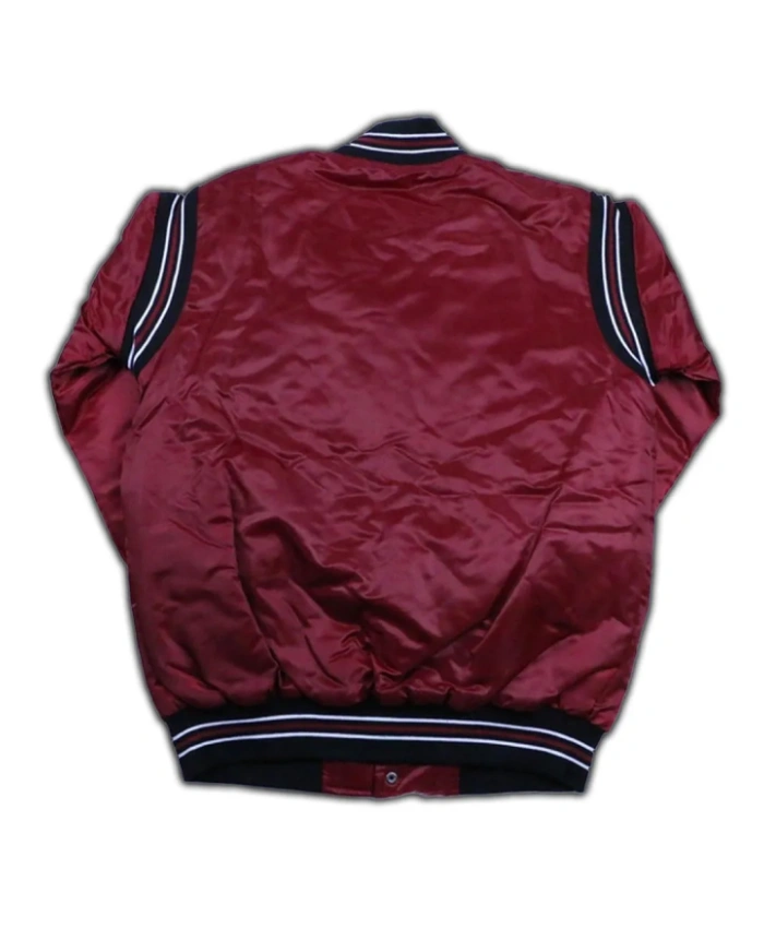 Arizona Coyotes Satin Maroon Jacket Arizona Coyotes Satin Maroon Jacket product image
