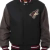 Arizona Coyotes Two Tone Varsity Wool Jacket product image