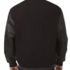 Arizona Diamondbacks Black Wool/Leather Varsity Jacket Arizona Diamondbacks Black Wool/Leather Varsity Jacket product image