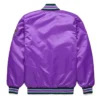 Classic Arizona Diamondbacks Purple Satin Jacket Classic Arizona Diamondbacks Purple Satin Jacket product image