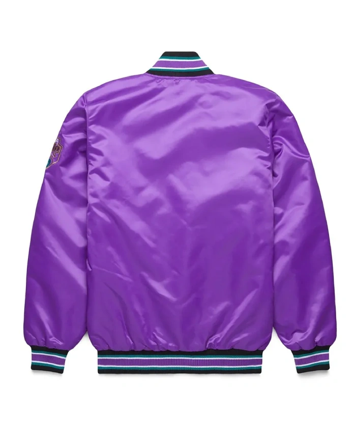 Classic Arizona Diamondbacks Purple Satin Jacket Classic Arizona Diamondbacks Purple Satin Jacket product image
