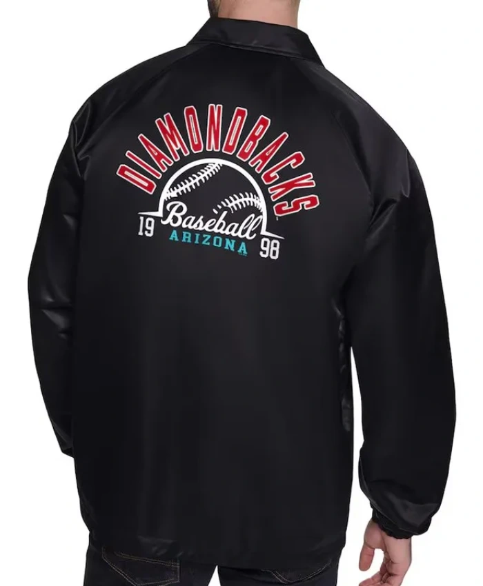 Arizona Diamondbacks Retro Logo Coaches Jacket Arizona Diamondbacks Retro Logo Coaches Jacket product image