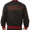 Arizona Diamondbacks Black Varsity Wool Jacket product image