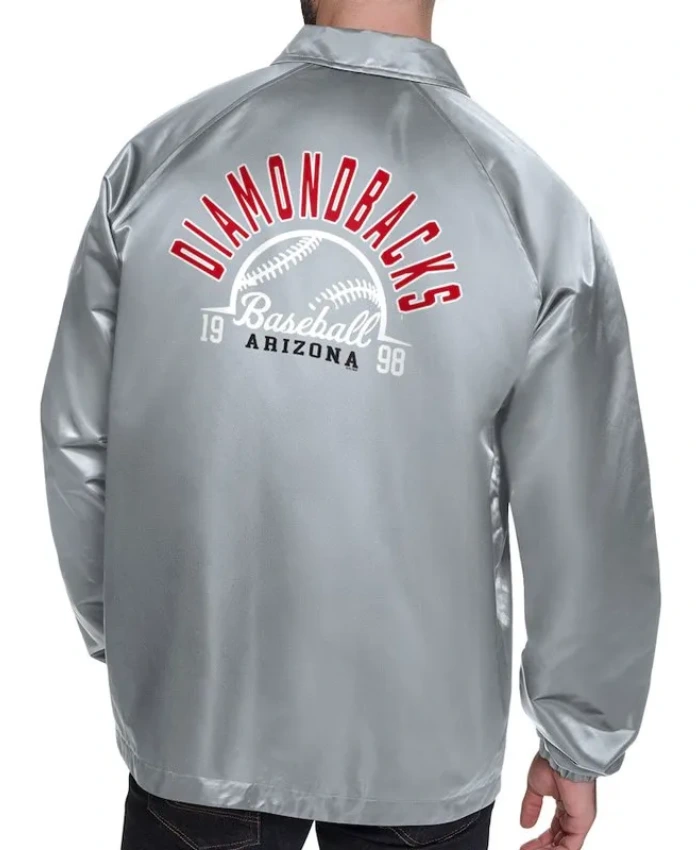 Arizona Diamondbacks Retro Logo Coaches Jacket Arizona Diamondbacks Retro Logo Coaches Jacket product image