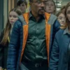 Ashley Walters Adolescence S01 Blue Puffer Jacket product image