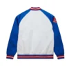 Atlanta Braves Royal and White Lightweight Satin Jacket Atlanta Braves Royal and White Lightweight Satin Jacket product image
