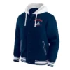 Atlanta Braves Navy Cotton Hooded Jacket product image