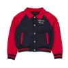Atlanta Braves Navy and Red Throwback Jacket product image