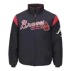 Atlanta Braves On-Field Navy Jacket product image