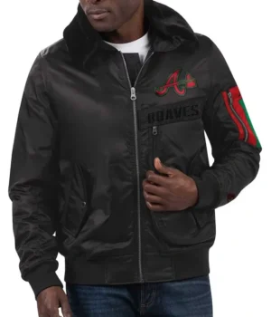 Atlanta Braves Ty Mopkins Black Jacket product image