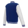 Atlanta Braves Royal/White Varsity Full-Snap Jacket product image
