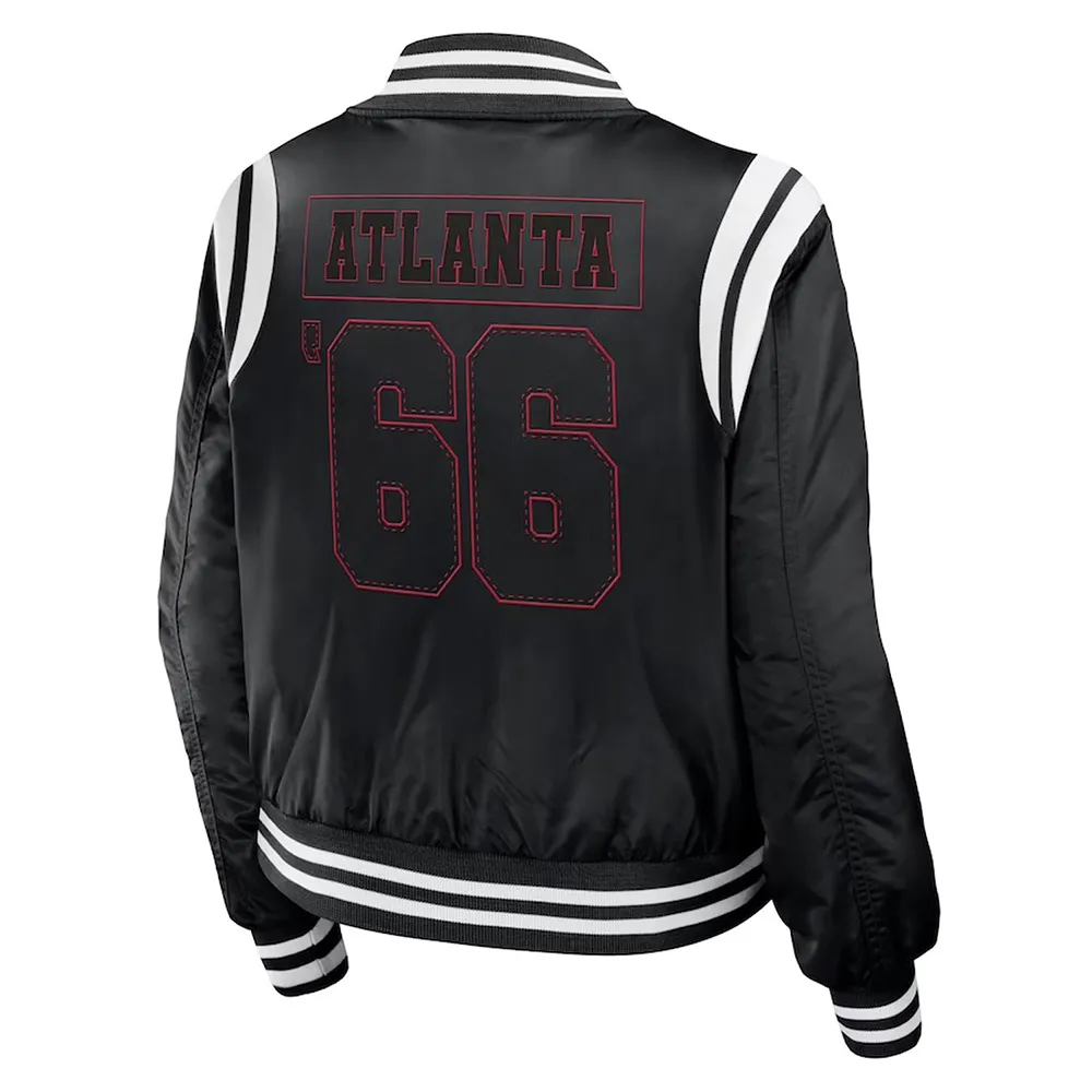 Atlanta Falcons Black Bomber Full-Zip Jacket Atlanta Falcons Black Bomber Full-Zip Jacket product image