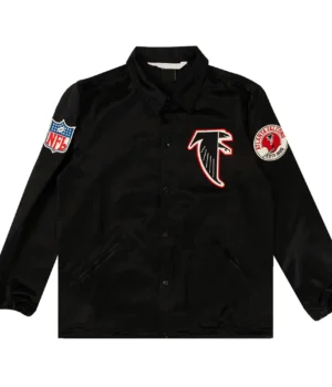 Atlanta Falcons Black Satin Windbreaker product image