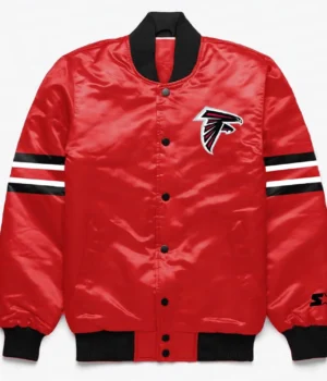 Atlanta Falcons Button Down Red Jacket product image