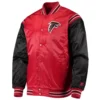 Atlanta Falcons Enforcer Red-Black Satin Jacket product image