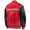 Atlanta Falcons Enforcer Red-Black Satin Jacket product image