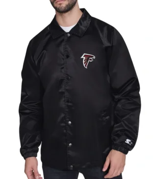 Atlanta Falcons Retro Logo Coaches Jacket product image