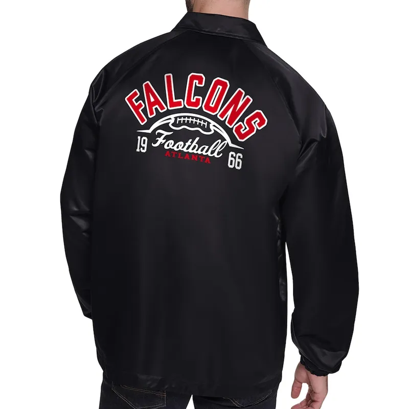Atlanta Falcons Retro Logo Coaches Jacket Atlanta Falcons Retro Logo Coaches Jacket product image