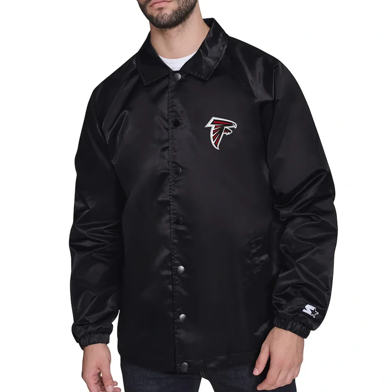 Atlanta Falcons Retro Logo Coaches Jacket Atlanta Falcons Retro Logo Coaches Jacket product image
