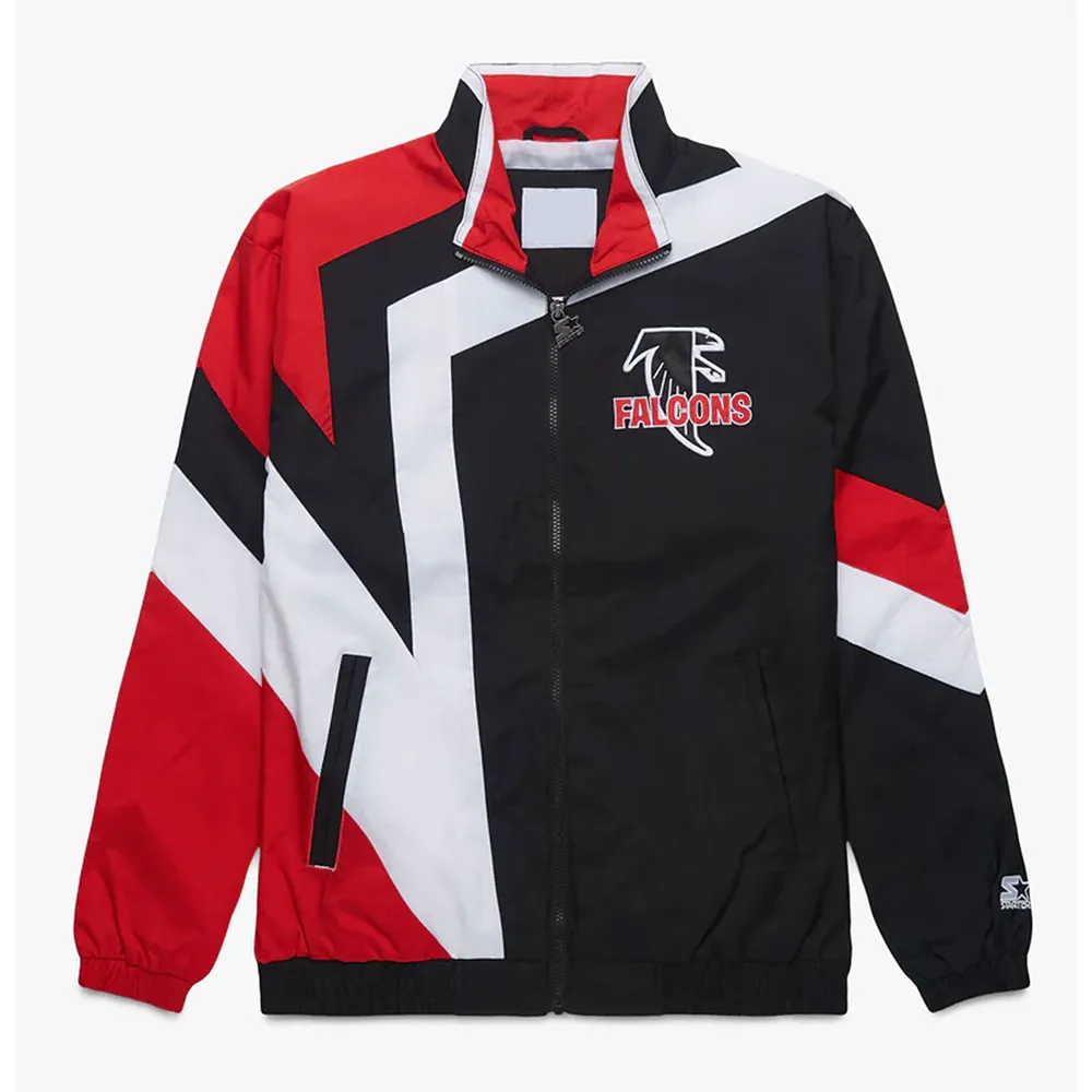 Atlanta Falcons Star Windbreaker Jacket Atlanta Falcons Star Windbreaker Jacket product image