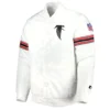 Atlanta Falcons The Power Forward White Satin Jacket product image