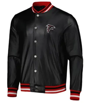 Atlanta Falcons The Wild Collective Metallic Black Jacket product image
