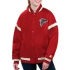 Atlanta Falcons Tournament Red Varsity Jacket product image