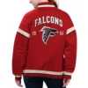 Atlanta Falcons Tournament Red Varsity Jacket product image